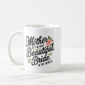 Mug Mère de la mariée la plus belle Joyeux mariage Pa (Gauche)