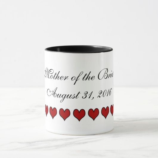 Mug Mère de la mariée | MARIAGE (Centre)