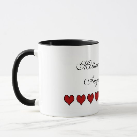 Mug Mère de la mariée | MARIAGE (Gauche)