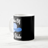 Mug Mère de la mariée Mariage occidental Chapeau de co (Devant gauche)