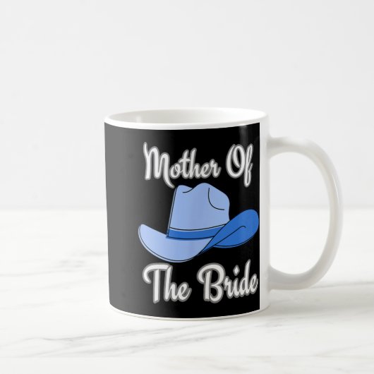 Mug Mère de la mariée Mariage occidental Chapeau de co (Droite)
