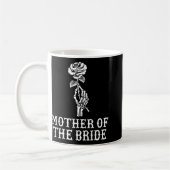 Mug Mère de la mariée squelette gothique enterrement d (Gauche)