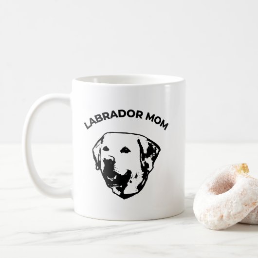 Mug Mère de Labrador (Avec donut)