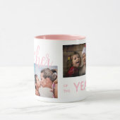 Mug Mère De L'Année Fête Des Mères Photo Collage (Centre)