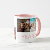 Mug Mère De L'Année Fête Des Mères Photo Collage (Devant droit)