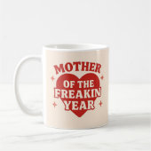 Mug Mère De L'Année Freakin (Gauche)