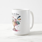 Mug Mère de l'année (sans rire) (Devant droit)