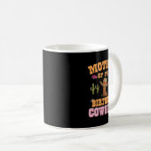 Mug Mère de l'Anniversaire Cowgirl Occidentale Fille à (Devant droit)
