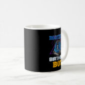 Mug Mère De L'Anniversaire Garçon Rolling Anniversaire (Devant droit)