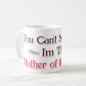 Mug Mère de l'Humour de mariée (Devant gauche)