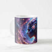 Mug Mère de l'Univers – Celle qui rêve les étoiles. (Devant gauche)