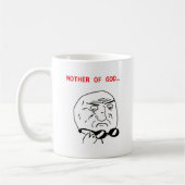 Mug mère de meme d'un dieu (Gauche)