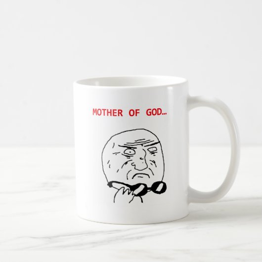 Mug mère de meme d'un dieu (Droite)