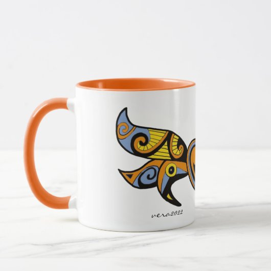 Mug Mère déesse Trypillian Ukrainien (Gauche)