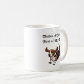 Mug Mère des actifs, Prénom de mon nom (Devant droit)