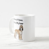 Mug Mère des Afghans, Prénom de mon nom (Devant gauche)
