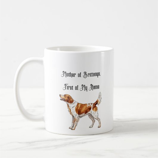 Mug Mère des Bretagnes, Première de mon Nom (Gauche)