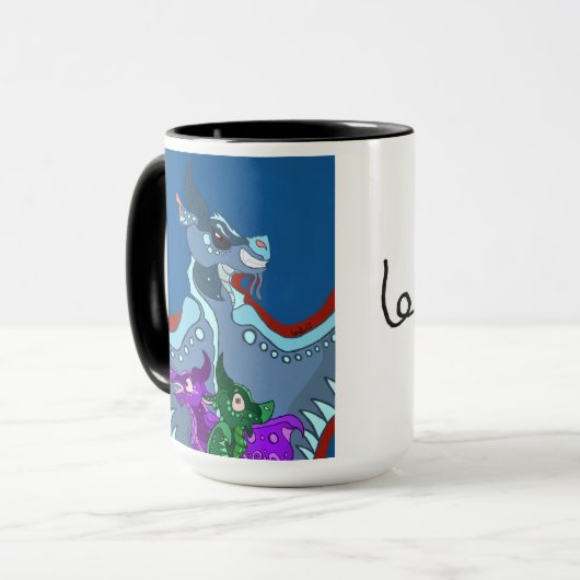 Mug Mère des dragons (Devant gauche)