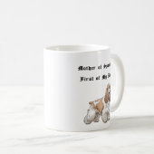 Mug Mère des Espagnols, Prénom de mon nom (Devant droit)