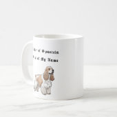 Mug Mère des Espagnols, Prénom de mon nom (Devant gauche)