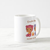 Mug Mère des jumeaux bébé chat ours Jumpsuit (Devant droit)
