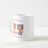 Mug Mère des jumeaux bébé chat ours Jumpsuit (Devant gauche)