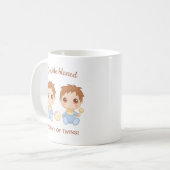 Mug Mère des jumeaux Bébés garçons (Devant gauche)