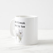 Mug Mère des Samoyèdes, Première de mon Nom (Devant gauche)