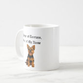 Mug Mère des Terriers, Prénom de mon nom (Devant gauche)