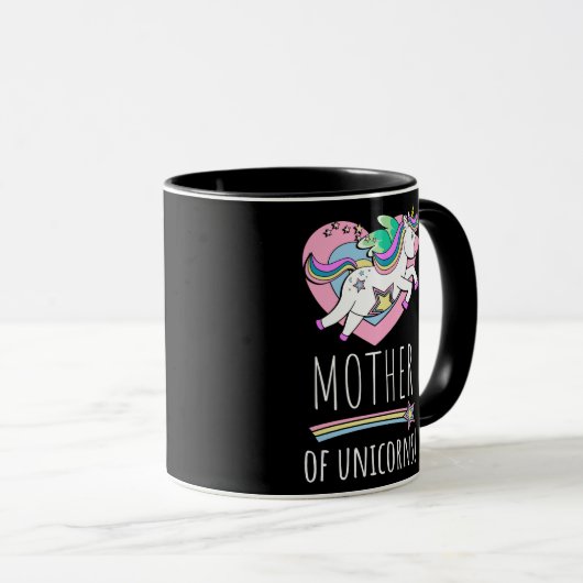 Mug Mère Des Unicornes ! (Devant droit)