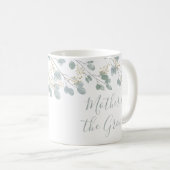 Mug Mère du Groom Rustique Eucalyptus (Devant droit)