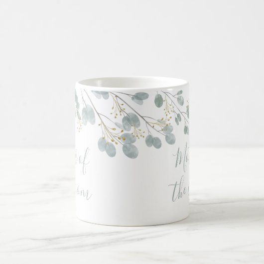 Mug Mère du Groom Rustique Eucalyptus (Centre)