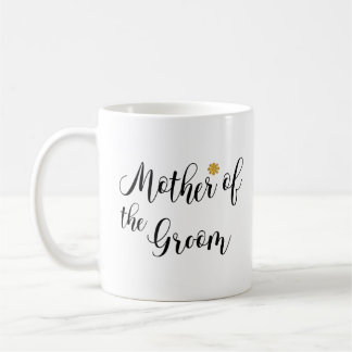 Mug Mère du Groom Texte noir