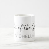 Mug Mère du marié avec nom (Centre)