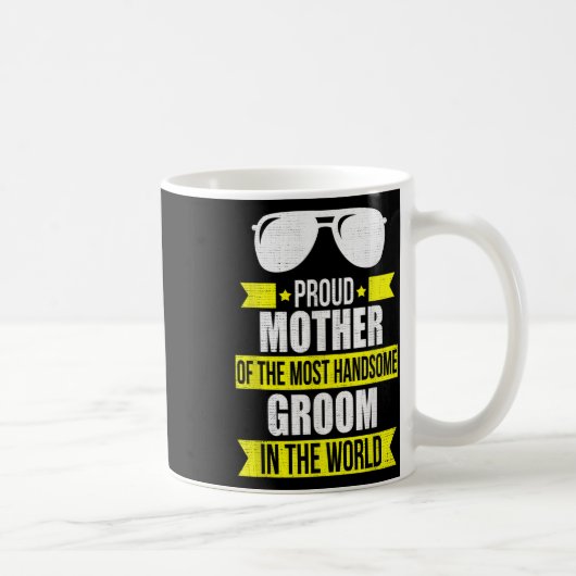 Mug Mère du marié beau-père Mariage Gi (Droite)