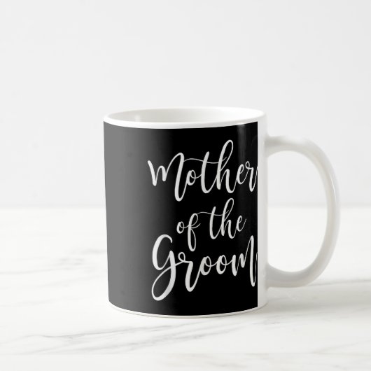 Mug Mère du marié mariage maman  (Droite)