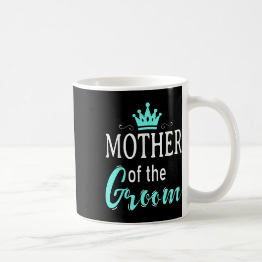 Mug Mère du marié mariée drôle mariage équipe Bach (Droite)