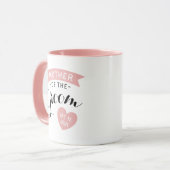 Mug Mère du marié personnalisée (Devant gauche)