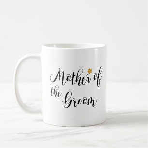 Mug Mère du Marié Texte Noir