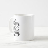 Mug Mère élégante du marié mariage mariage maman  (Devant gauche)