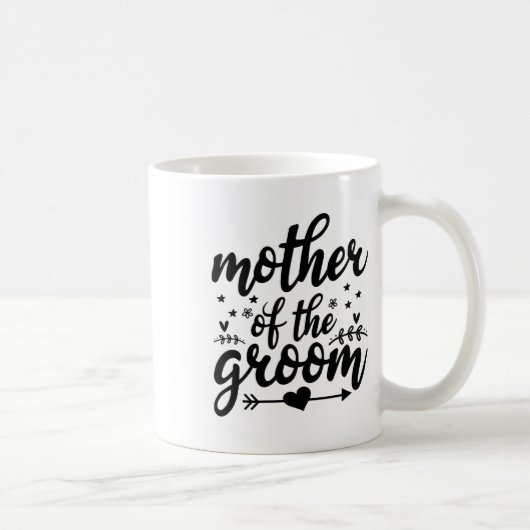 Mug Mère élégante du marié mariage mariage maman  (Droite)