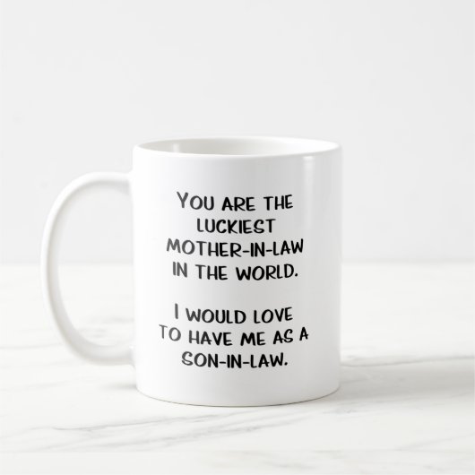 Mug Mère en droit Cadeau amusant futur ou actuel (Gauche)