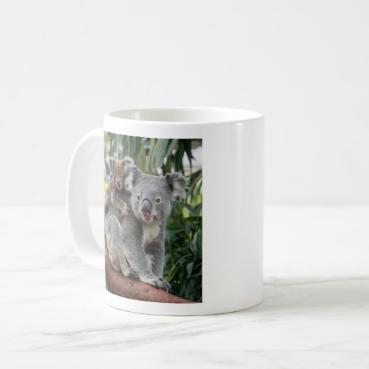 Mug Mère et bébé Ours Koala (Devant gauche)
