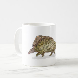 Mug Mère et bébé pangoline muqueuse