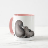 Mug Mère et bébé phoque à fourrure 'Meilleure maman ja (Devant gauche)