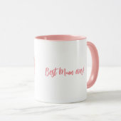 Mug Mère et bébé tamandua anteater Meilleure maman jam (Devant droit)
