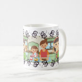 Mug Mère et Enfant Bonding Coeur (Devant droit)