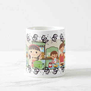 Mug Mère et Enfant Bonding Coeur