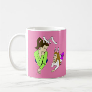 Mug mère et fille bunnygirls
