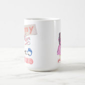 Mug Mère Et Fille En Robe Violette Illustration (Centre)